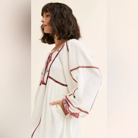 NWOT Free People Sweet Escape MIDI Dress XS New $198 retail - Picture 4 of 11